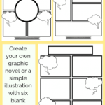 Comic Book Templates – Free Printable Pages – The Kitchen Table  Throughout Printable Blank Comic Strip Template For Kids