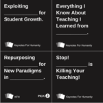 Create Your Own Cards Against Humanity – The Tech Savvy Educator With Cards Against Humanity Template