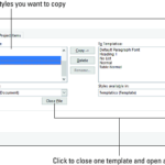 Creating And Managing Word 11 Templates – Dummies For Button Template For Word