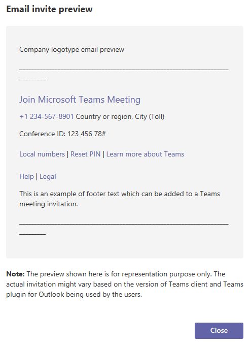 Customizing Microsoft Teams Meeting Invitations : Jeff Schertz’s Blog Pertaining To Email Template For Meeting Invitation