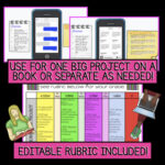 DIGITAL Book Report/Assessment: IPhone Inspired Template(s) With Mobile Book Report Template