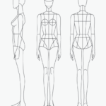 Download Fashion Figure Templates – Prêt à Template Pertaining To Blank Model Sketch Template