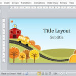Fall Fun PowerPoint Template Within Fun Powerpoint Templates Free Download