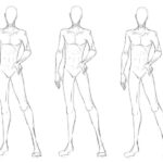 Fashion Model Drawing Templates For Blank Model Sketch Template