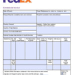 Fedex Proforma Invoice Template  Apcc11 Inside Fedex Proforma Invoice Template
