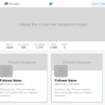 Fictional Twitter Profiles In Blank Twitter Profile Template