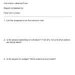 Field Visit Report Template Download Printable PDF  Templateroller Pertaining To Site Visit Report Template