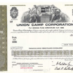 File:Union Camp Corporation – A Specimen “Sinking Fund” Bond  Regarding Corporate Bond Certificate Template
