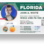 Florida Drivers License Templates – Multifilesap With Florida Id Card Template