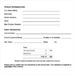 FREE 11+ Blank Rental Agreement Templates In PDF  MS Word In Blank Legal Document Template