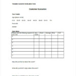 FREE 11+ Event Evaluation Forms In MS Word With Blank Evaluation Form Template