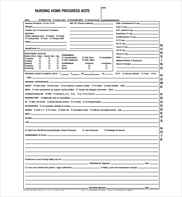 FREE 11+ Nursing Note Templates In PDF Pertaining To Nurse Notes Template