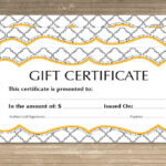 FREE 11+ Sample Gift Certificate Templates In PDF  PSD  MS Word  AI Throughout Microsoft Gift Certificate Template Free Word