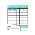 FREE 11+ Sample Homeschool Report Card Templates In PDF  MS Word  Regarding Homeschool Report Card Template