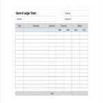 FREE 11+ Sample Ledger Paper Templates In MS Word  Excel  PDF With Blank Ledger Template