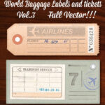 FREE 11+ Sample Luggage Tag In PDF  MS Word Pertaining To Luggage Tag Template Word