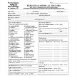FREE 11+ Sample Medical History Forms In PDF  Word  Excel Intended For History And Physical Template Word