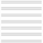FREE 11+ Sample Music Staff Paper Templates In PDF  MS Word Throughout Blank Sheet Music Template For Word