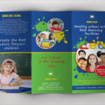 FREE 11+ Useful School Brochure Templates In AI  InDesign  MS  Regarding School Brochure Design Templates