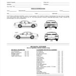 FREE 11+ Vehicle Inspection Forms in PDF  MS Word For Truck Condition Report Template