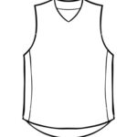 Free Blank Basketball Jersey Template, Download Free Clip Art  Pertaining To Blank Basketball Uniform Template