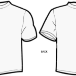 Free Blank T Shirt Outline, Download Free Clip Art, Free Clip Art  Inside Blank Tshirt Template Pdf