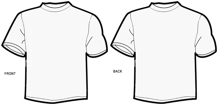 Free Blank T-shirt Outline, Download Free Clip Art, Free Clip Art  Throughout Blank T Shirt Outline Template With Blank T Shirt Outline Template