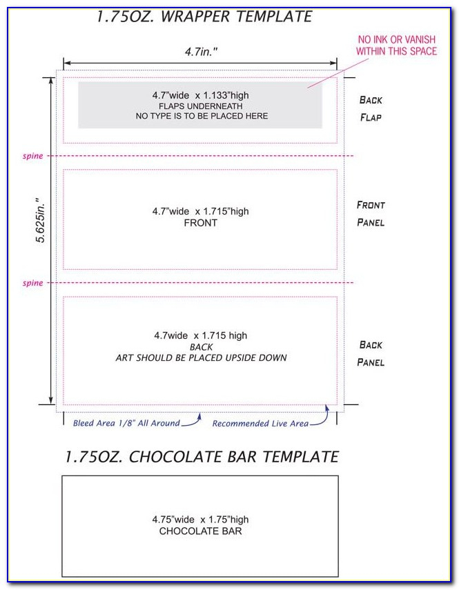 Free Candy Bar Wrapper Template Photoshop  vincegray11 For Free Blank Candy Bar Wrapper Template In Free Blank Candy Bar Wrapper Template
