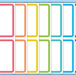 FREE! – Editable Multicolour Card Templates Intended For Free Printable Flash Cards Template