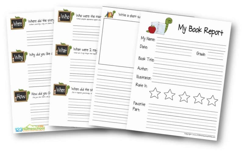 FREE FREE Book Report Template Intended For First Grade Book Report Template With First Grade Book Report Template