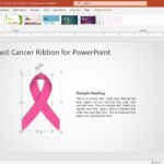 Free Free Breast Cancer Ribbon PowerPoint Template – Free  In Breast Cancer Powerpoint Template