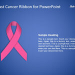 Free Free Breast Cancer Ribbon PowerPoint Template – Free  Regarding Breast Cancer Powerpoint Template