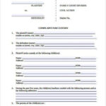 Free Legal Forms – 11+ Free PDF Documents Download  Free & Premium  Pertaining To Blank Legal Document Template