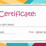 Free Microsoft Word Template For Gift Certificates ~ Addictionary Pertaining To Microsoft Gift Certificate Template Free Word