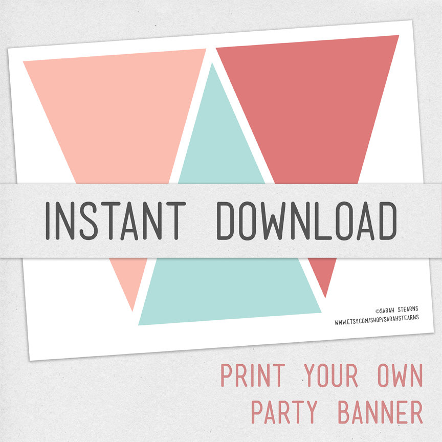 Free Pennant Banner Template, Download Free Clip Art, Free Clip  Within Homemade Banner Template Inside Homemade Banner Template