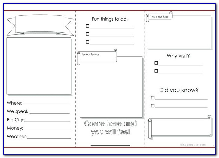 Free Printable Brochure Templates For School Project  vincegray11 Throughout Brochure Templates For School Project With Brochure Templates For School Project