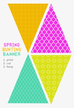 Free Printable Bunting Banner - Free Printable Bunting Flag  Regarding Free Printable Pennant Banner Template