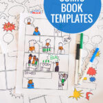 Free Printable Comic Book Templates! – Picklebums In Printable Blank Comic Strip Template For Kids