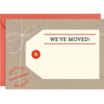 Free We’ve Moved Card Templates With Free Moving House Cards Templates