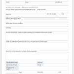 Free Workplace Accident Report Templates  Smartsheet Throughout Incident Report Form Template Word
