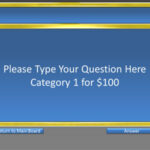 Game Show Powerpoint Template  The Highest Quality PowerPoint  Inside Quiz Show Template Powerpoint
