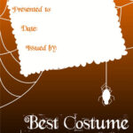 Halloween Costumes – Fine Craft Guild – 11 Intended For Halloween Costume Certificate Template