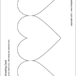 Heart Greeting Card  Free Printable Templates & Coloring Pages  With Regard To Fold Out Card Template