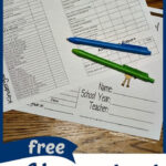 Homeschool Report Cards In Homeschool Report Card Template