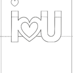 Honey & Butter: FREE Printable Valentine’s Day Pop Up Card Intended For Pop Up Card Templates Free Printable