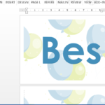 How To Create Best Wishes Banner Using MS Word Intended For Microsoft Word Banner Template