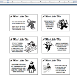 How To, How Hard, And How Much: How To Make A Personalized  With Monopoly Chance Cards Template