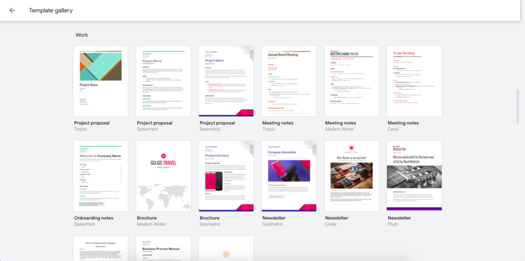 How to make a brochure on Google Docs For Google Drive Brochure Templates