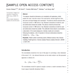 IEEE format - For Authors With Template For Ieee Paper Format In Word