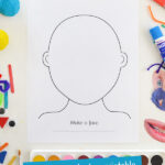 Make A Face Activity – Five Ideas And A Free Printable – Picklebums Intended For Blank Face Template Preschool